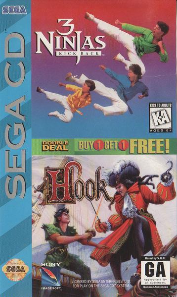 3 Ninjas Kick Back / Hook for SEGA CD