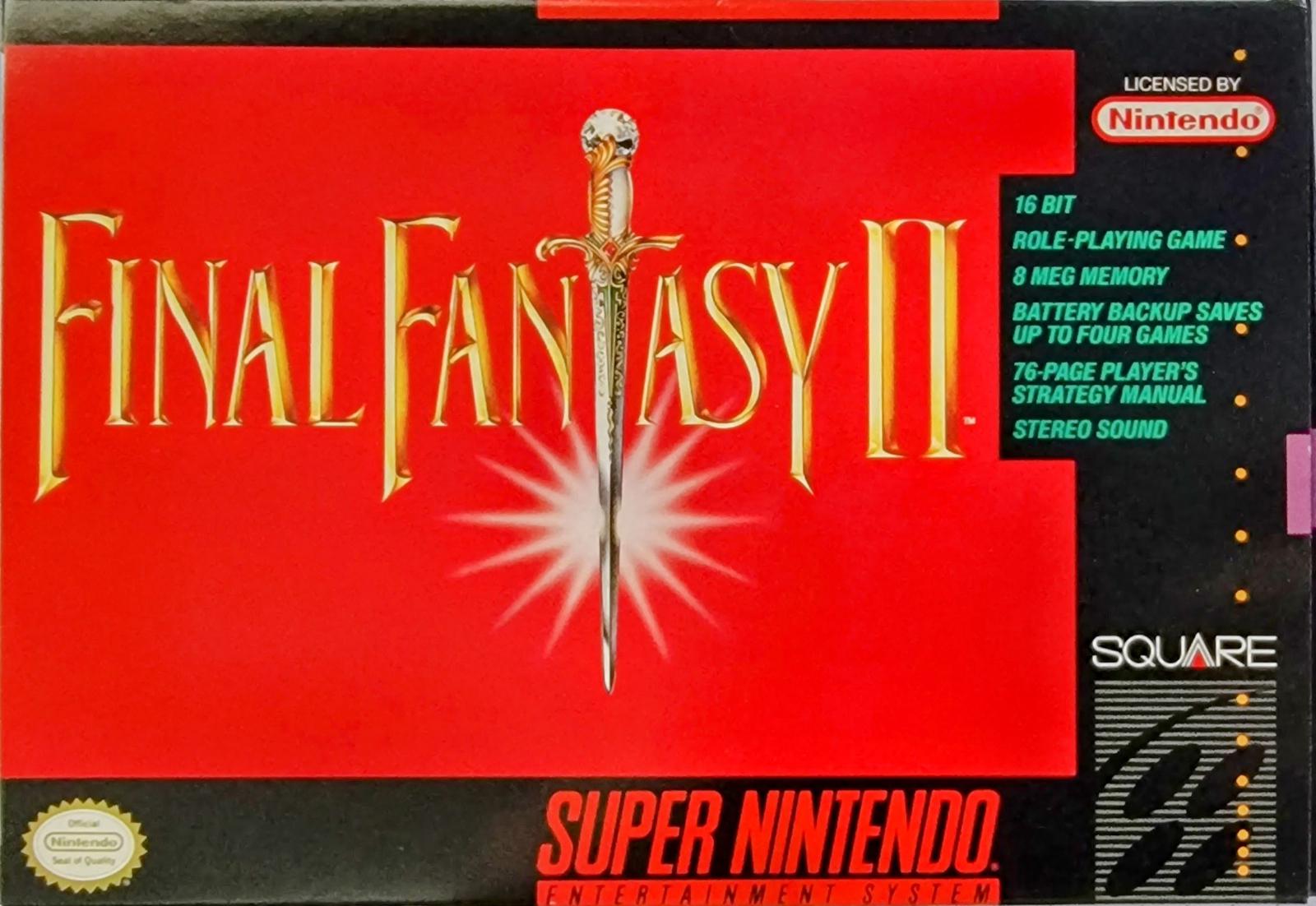 Final Fantasy II for Super Nintendo