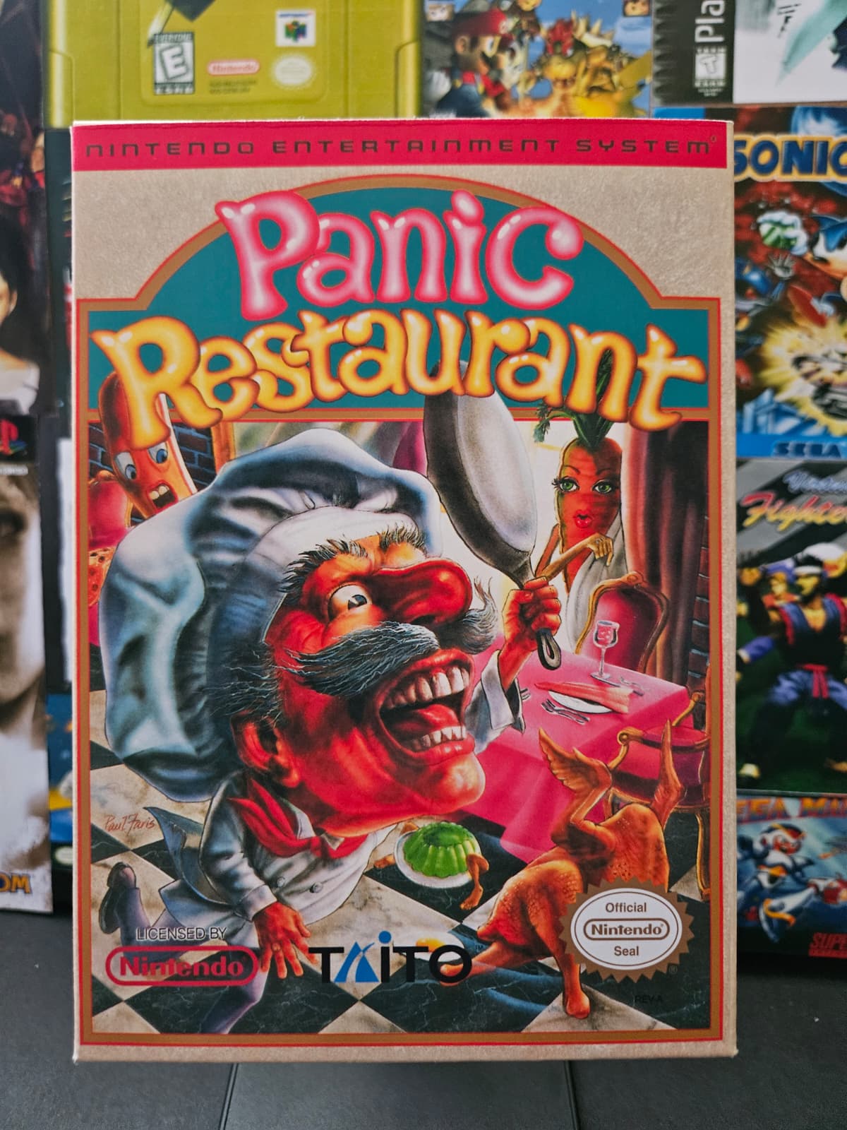 Panic Restaurant for NES