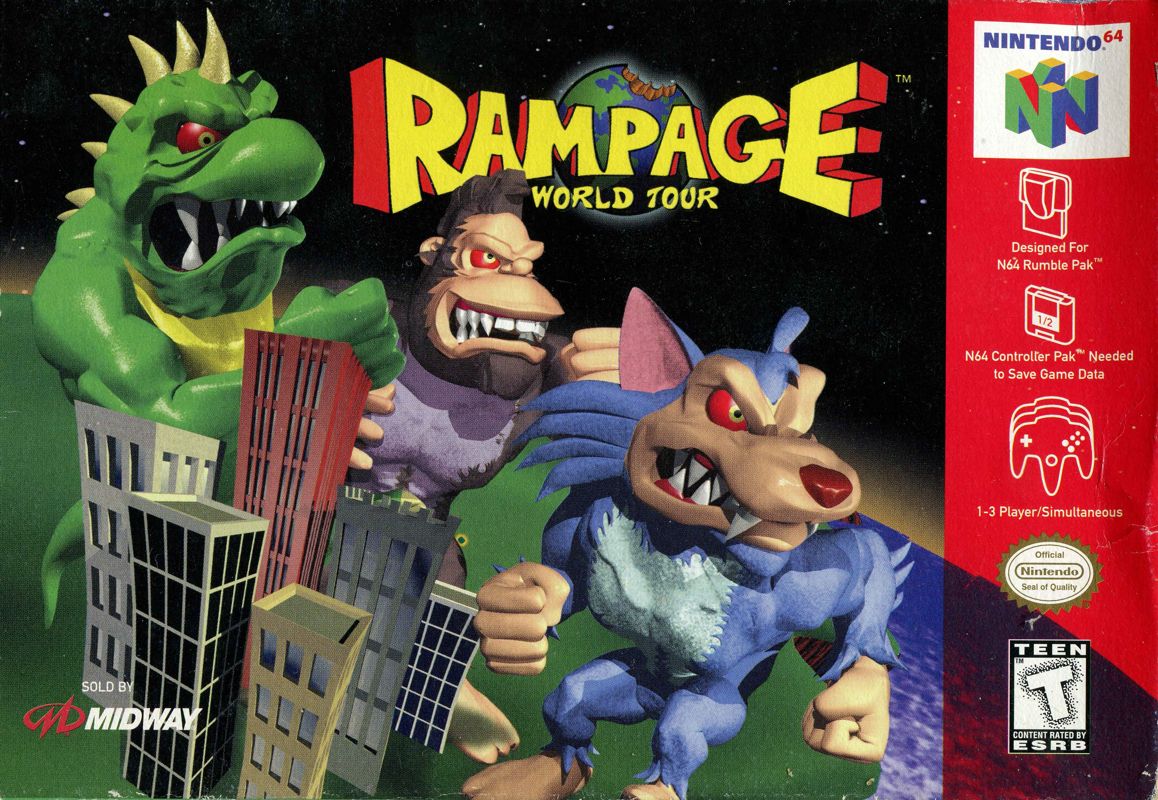 Rampage World Tour for Nintendo 64