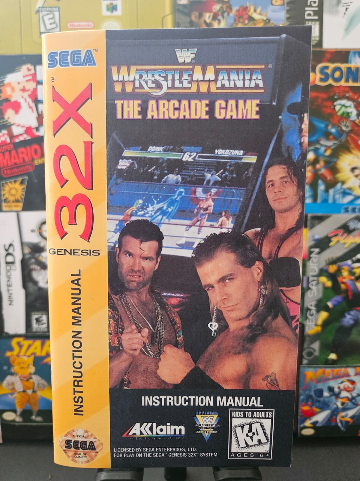 WWF WrestleMania The Arcade Game for SEGA 32X