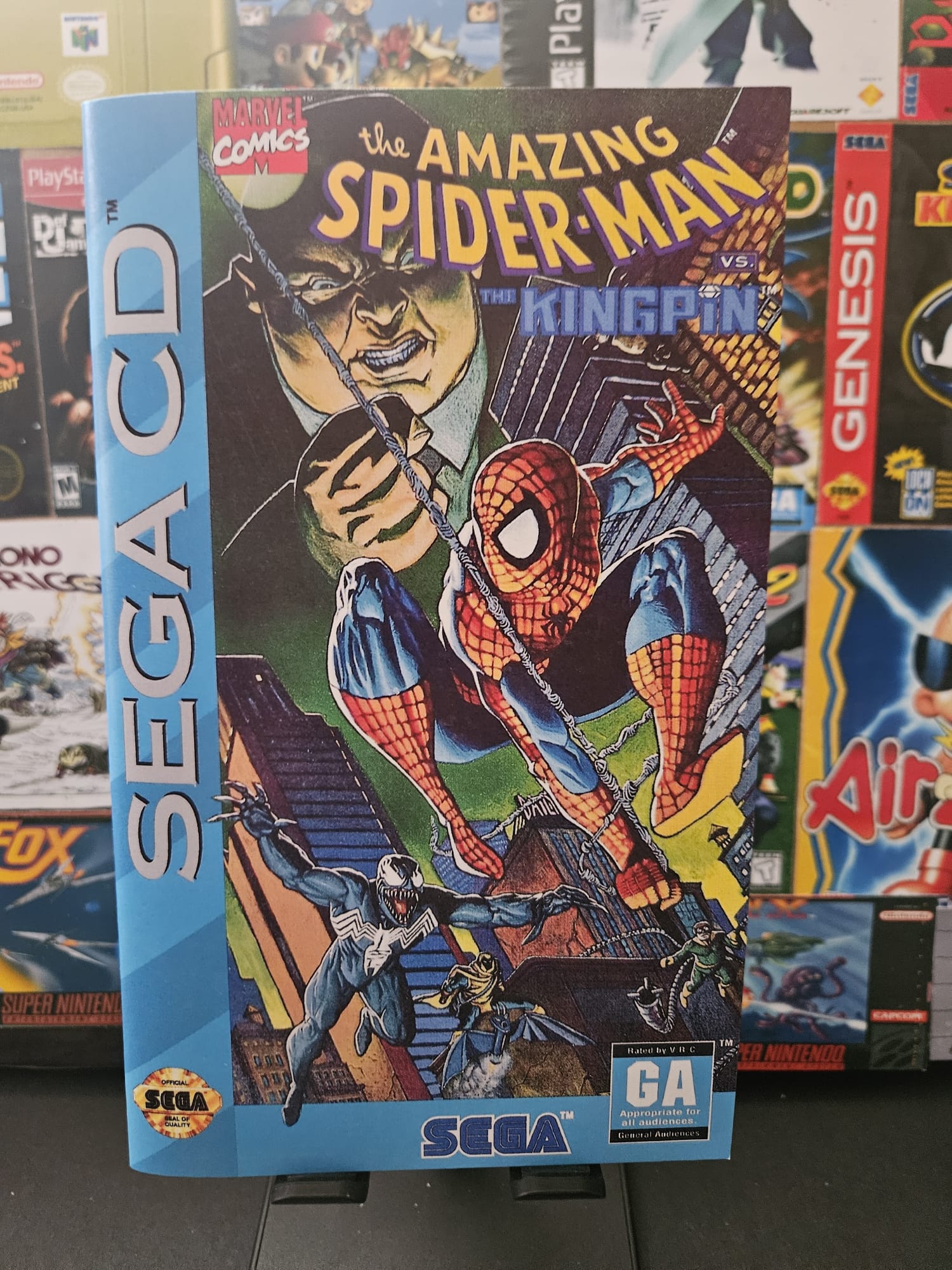 Amazing Spider-Man vs. The Kingpin The for SEGA CD