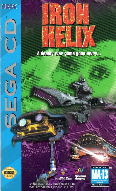 Iron Helix for SEGA CD