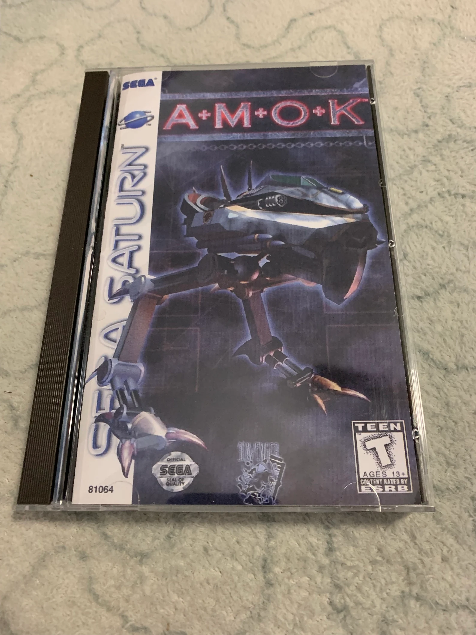 Amok for Sega Saturn