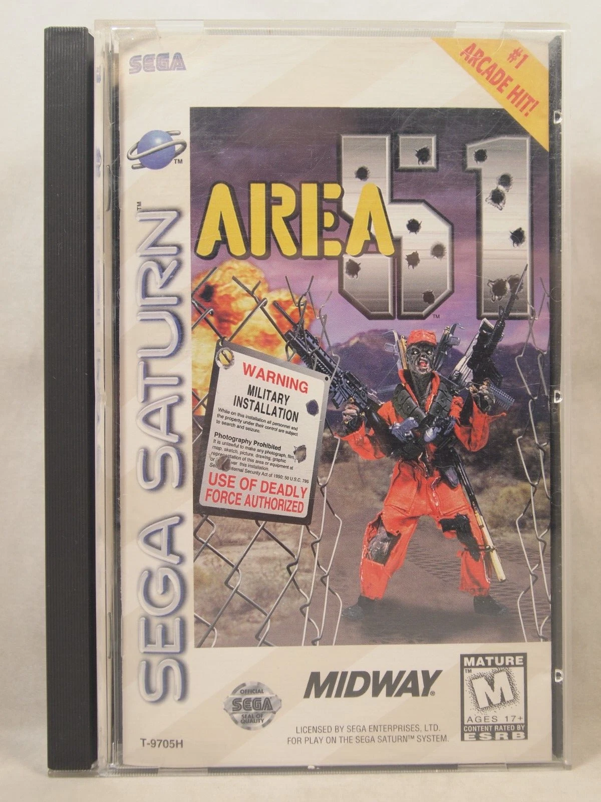 Area 51 for Sega Saturn