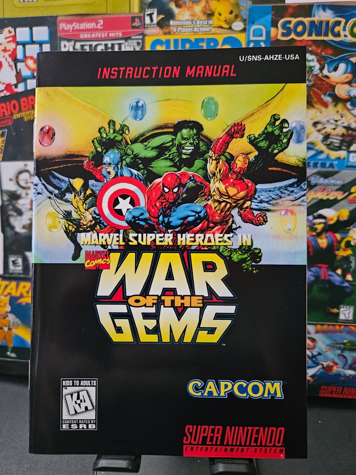 Marvel Super Heroes in War of the Gems for Super Nintendo