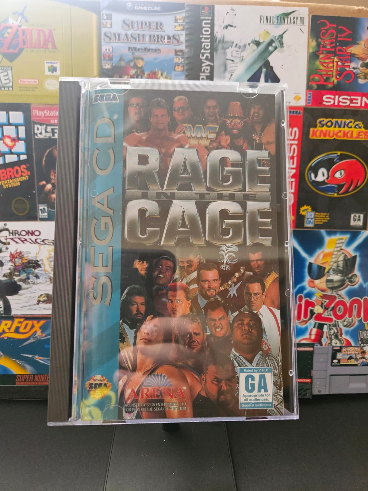 WWF Rage in the Cage for SEGA CD
