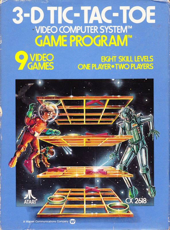 3-D Tic-Tac-Toe for Atari 2600
