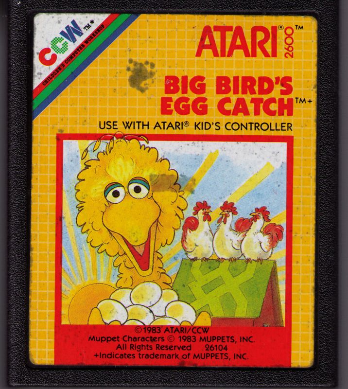 Big Bird's Egg Catch for Atari 2600