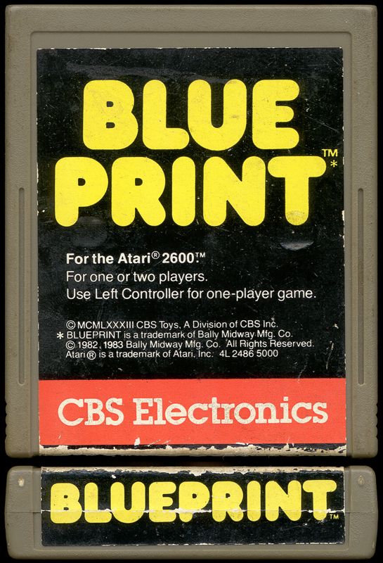 Blue Print for Atari 2600