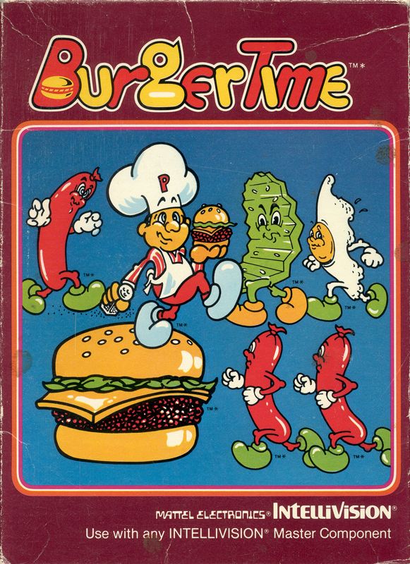 Burgertime for Atari 2600