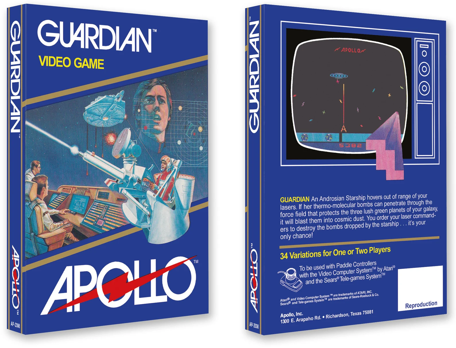 Guardian for Atari 2600