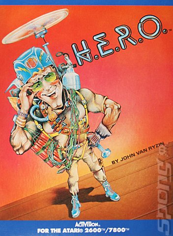 H.E.R.O. Hero for Atari 2600