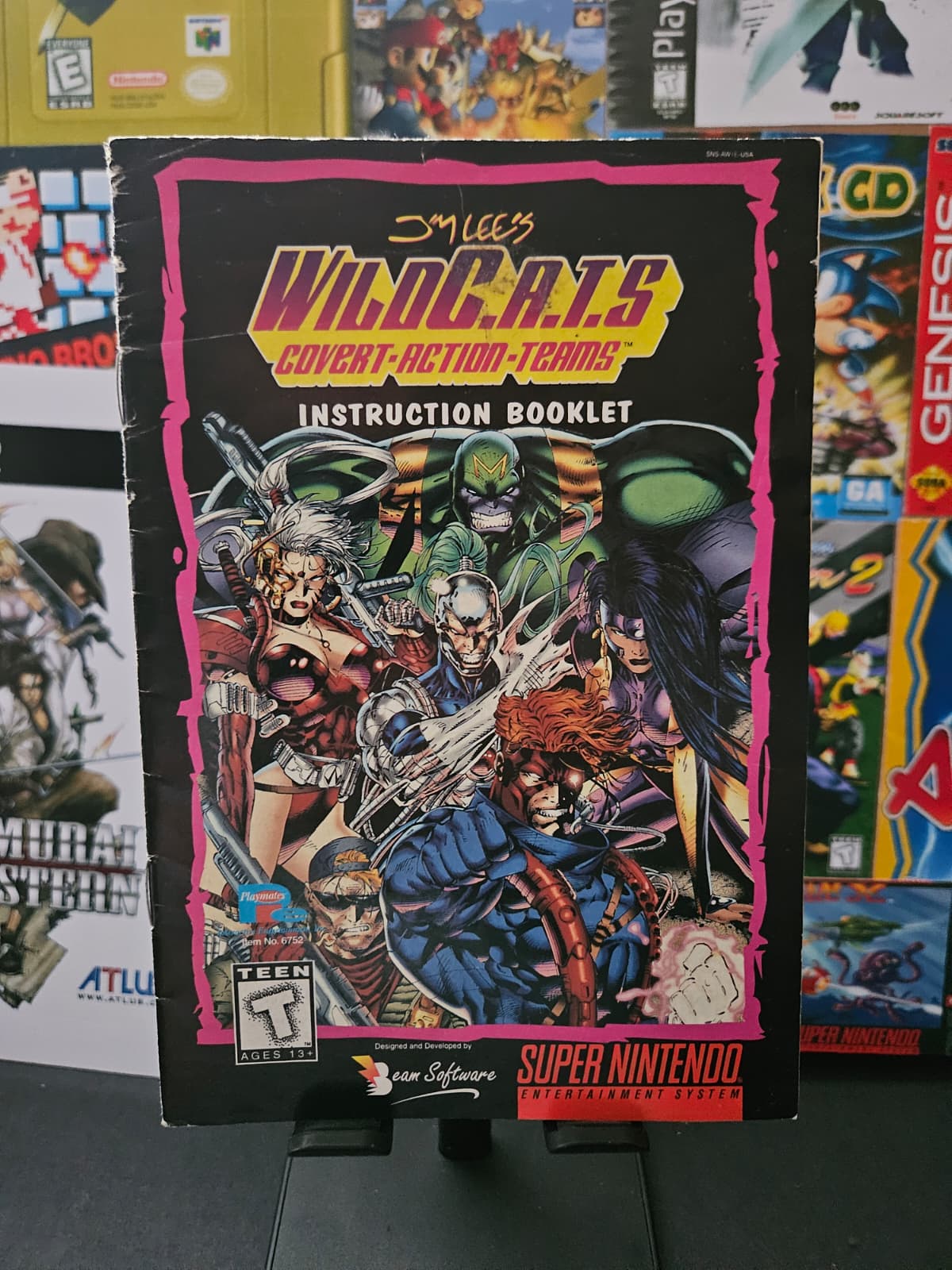 Jim Lee's Wildcats Wildc.a.t.s for Super Nintendo