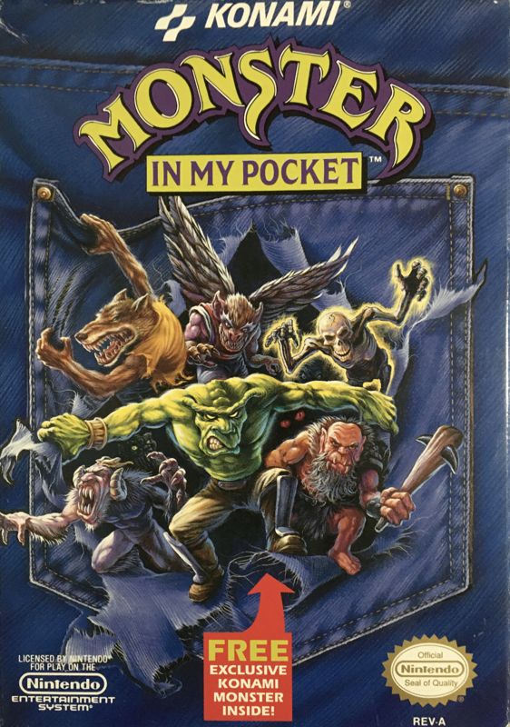 Monsters in my Pocket for NES