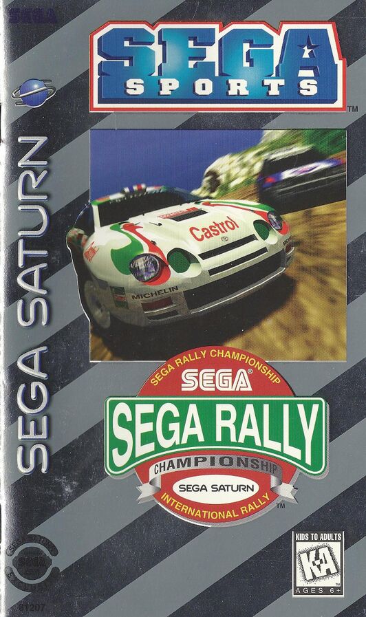 SEGA Rally Championship for Sega Saturn