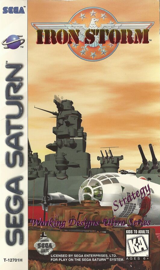 Iron Storm for Sega Saturn