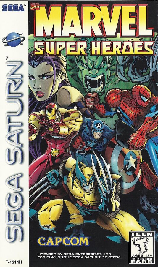 Marvel Super Heroes for Sega Saturn