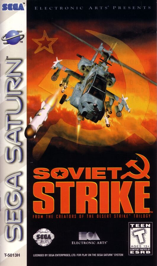 Soviet Strike for Sega Saturn