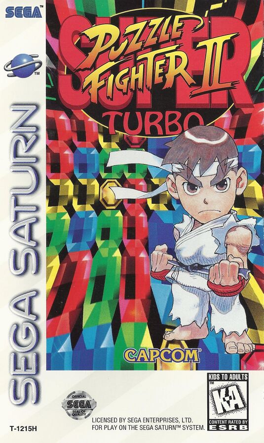 Super Puzzle Fighter II Turbo for Sega Saturn