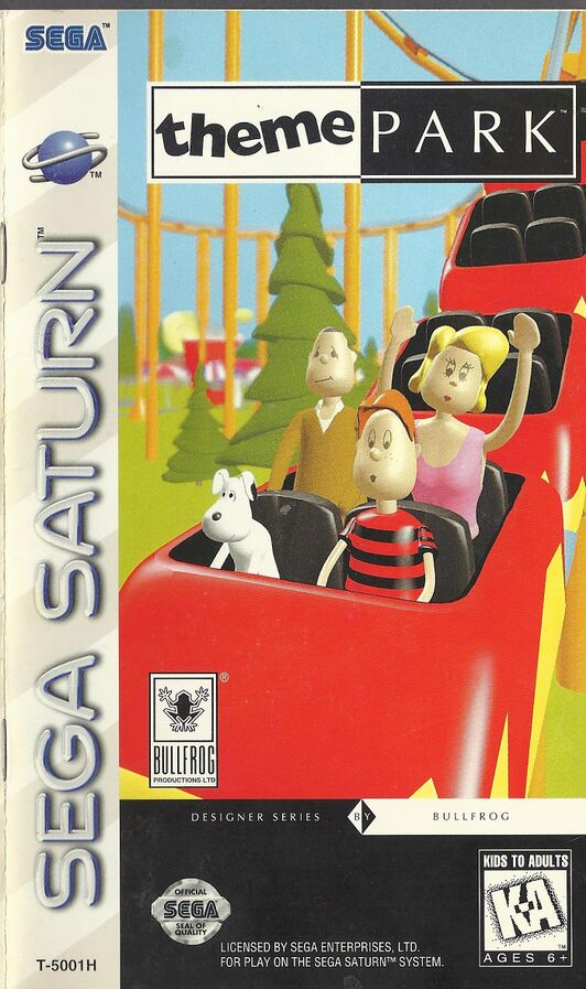 Theme Park for Sega Saturn