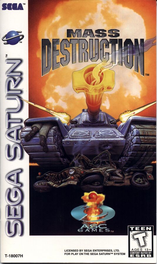 Mass Destruction for Sega Saturn
