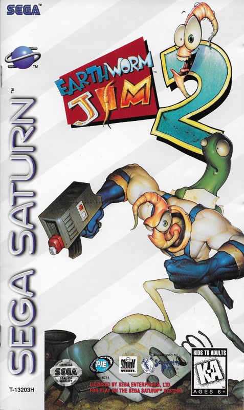 Earthworm Jim 2 for Sega Saturn