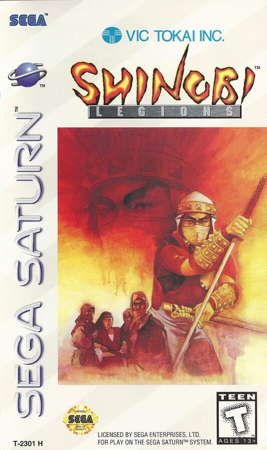 Shinobi Legions for Sega Saturn