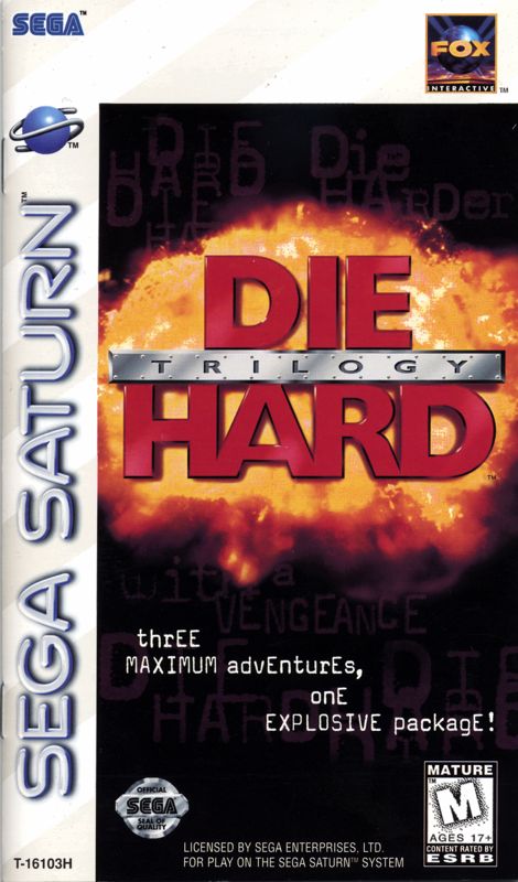Die Hard Trilogy for Sega Saturn