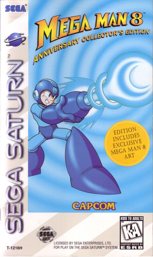 Mega Man 8: Anniversary Edition for Sega Saturn
