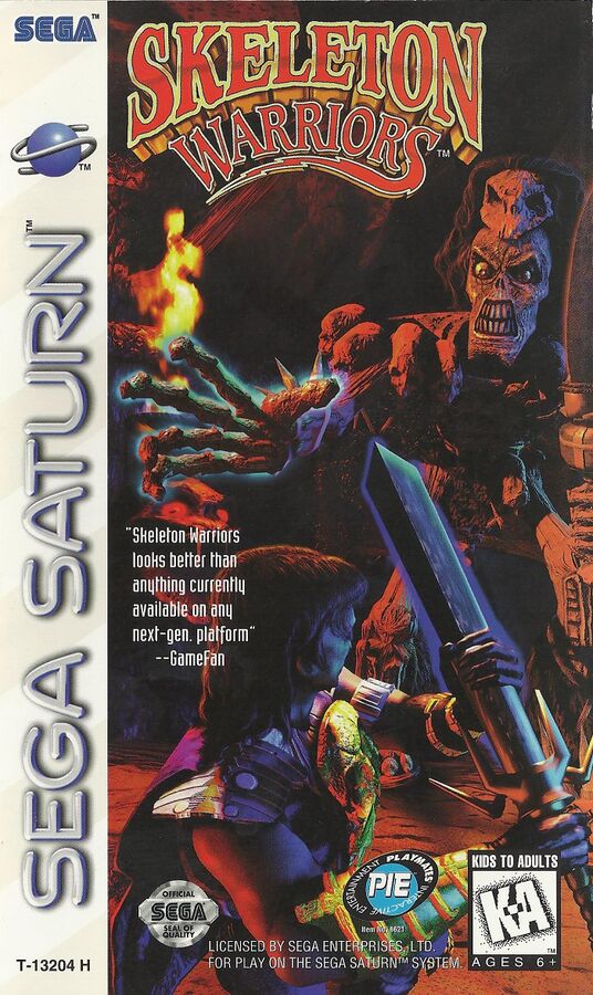 Skeleton Warriors for Sega Saturn