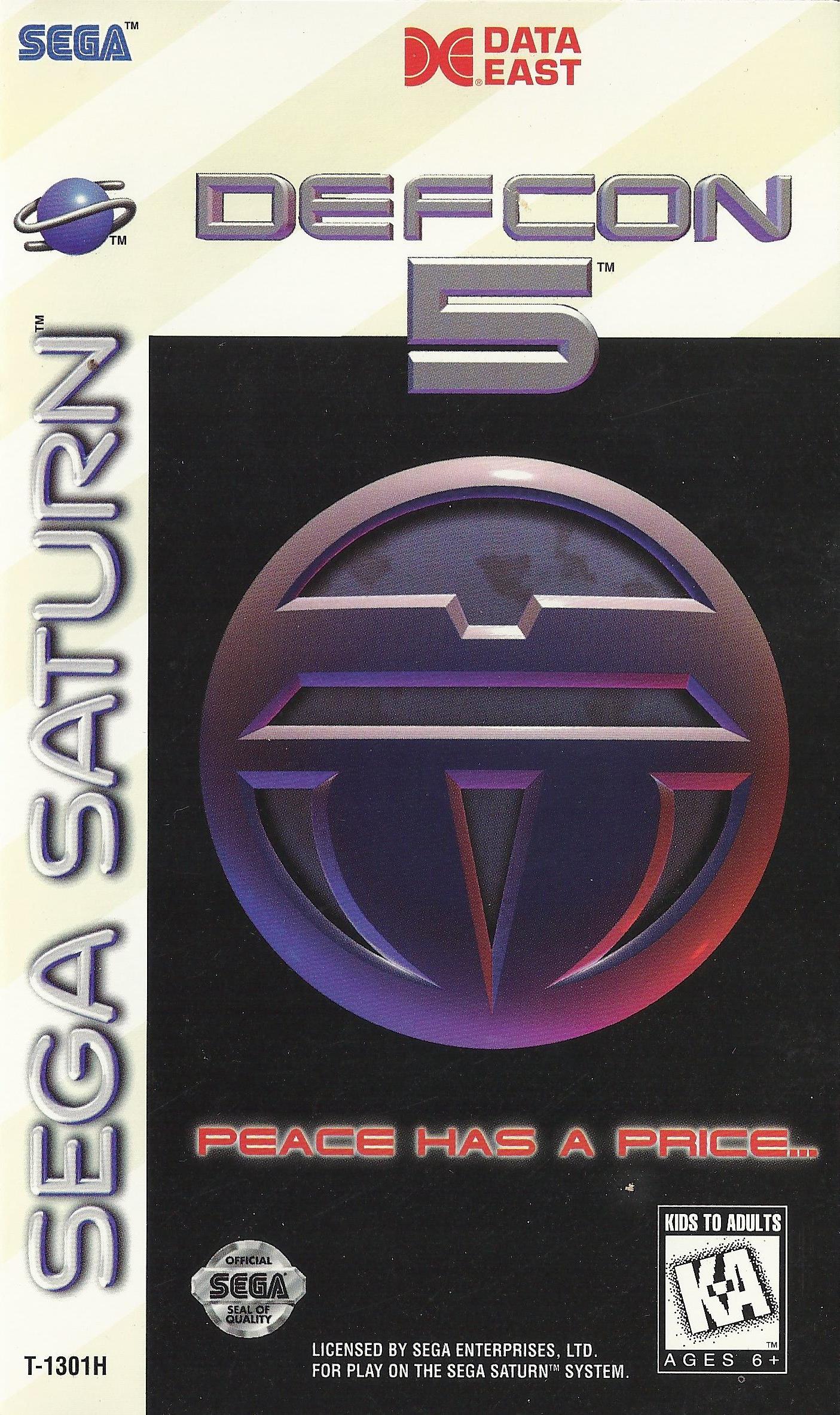 Defcon 5 for Sega Saturn