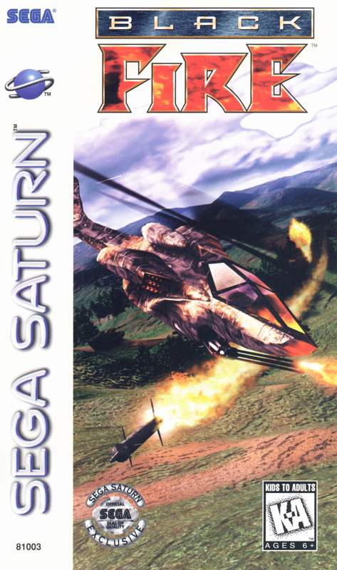 Black Fire for Sega Saturn