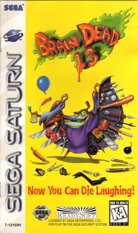 Brain Dead 13 for Sega Saturn