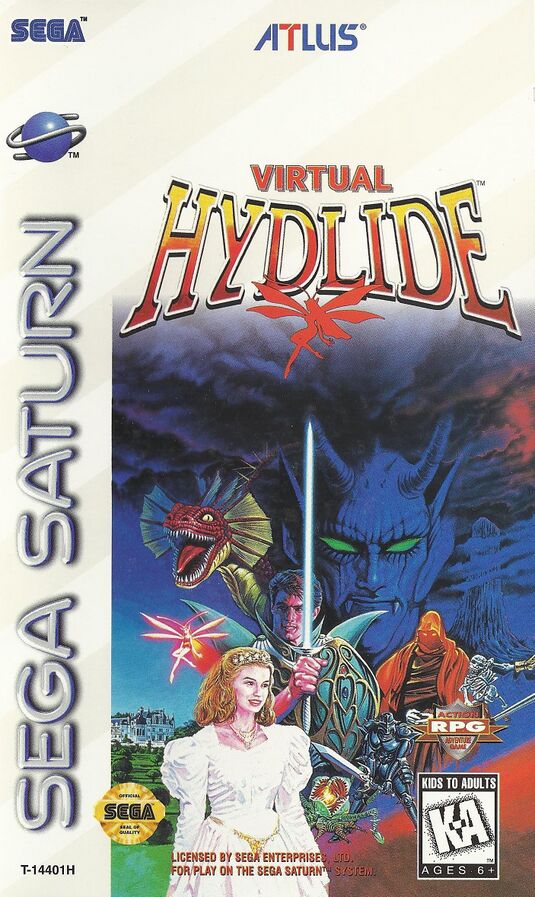 Virtual Hydlide for Sega Saturn