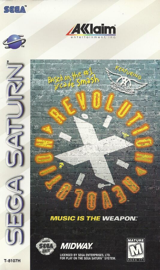 Revolution X for Sega Saturn