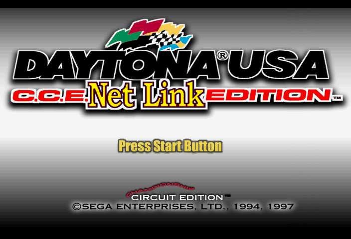 Daytona USA: C.C.E. Net Link Edition for Sega Saturn
