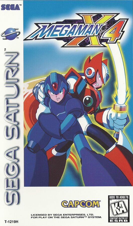 Mega Man X4 for Sega Saturn