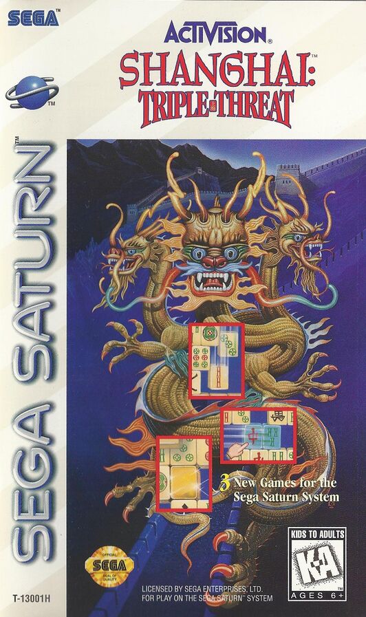 Shanghai: Triple-Threat for Sega Saturn
